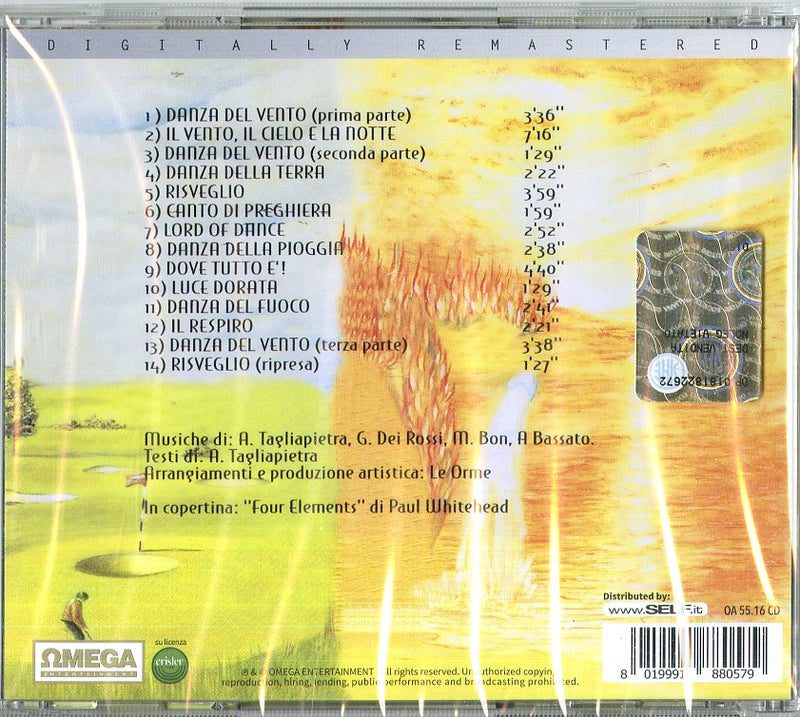 Orme Le - Elementi Cd 8019991880579