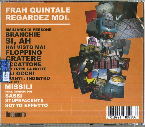 Quintale Frah - Reagardez Moi (Special Edt.) Cd 8019991882986