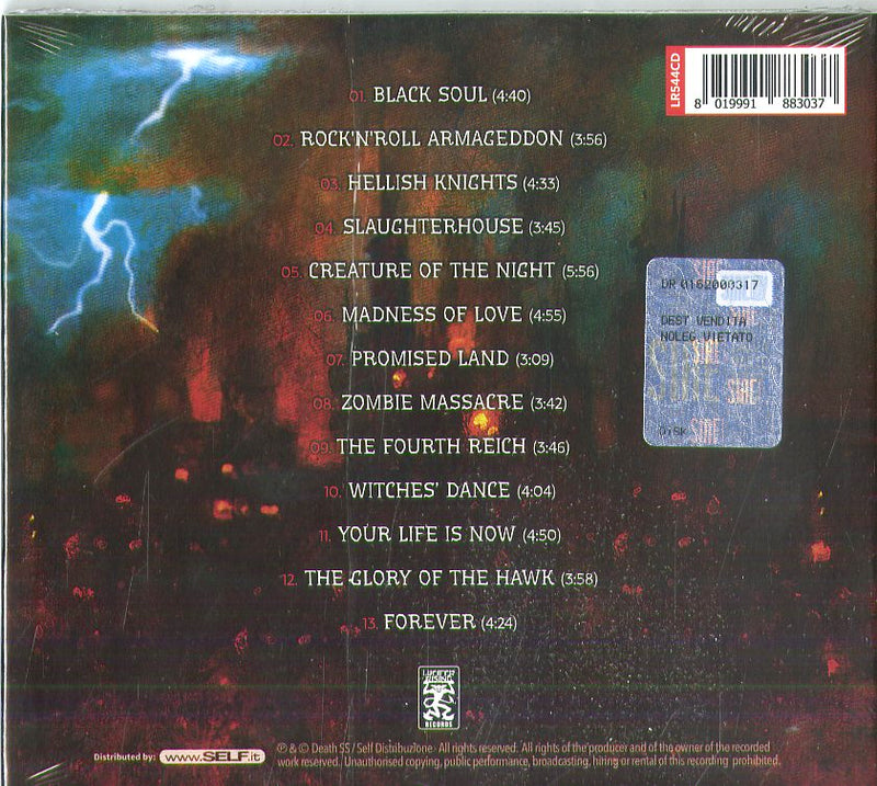 Death Ss - Rock'N'Roll Armageddon (Digipack) Cd 8019991883037