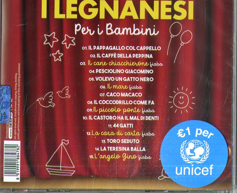 I Legnanesi - I Legnanesi Per I Bambini Cd 8019991884782