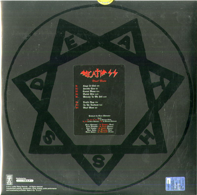 Death Ss - Black Mass Lp 8019991885574