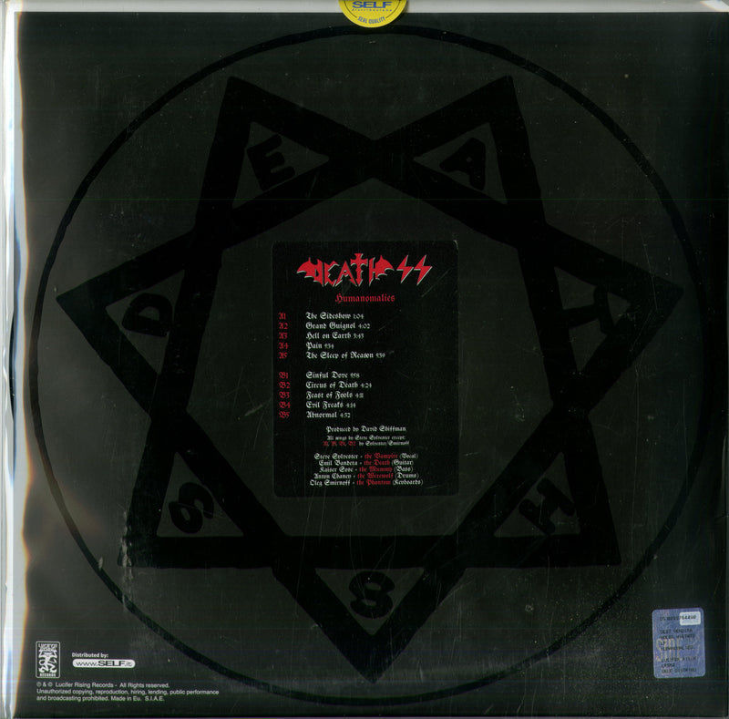 Death Ss - Humanomalies Lp 8019991885864