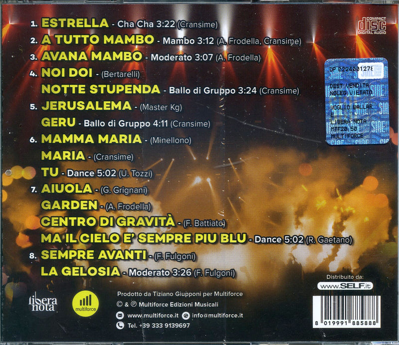 Marco E Il Clan - Voglio Ballare Cd 8019991885888