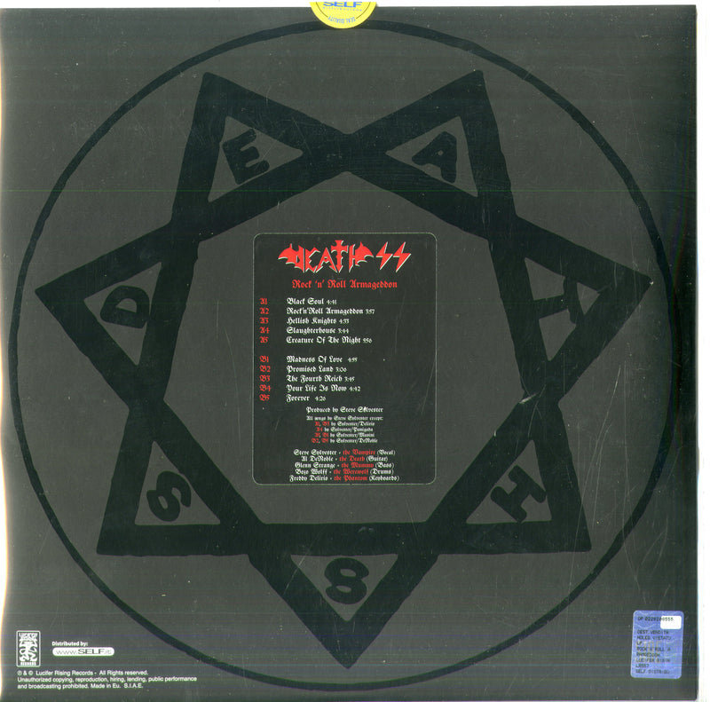 Death Ss - Rock ' N ' Roll Armageddon Vinile LP - Vinyl record 8019991886199