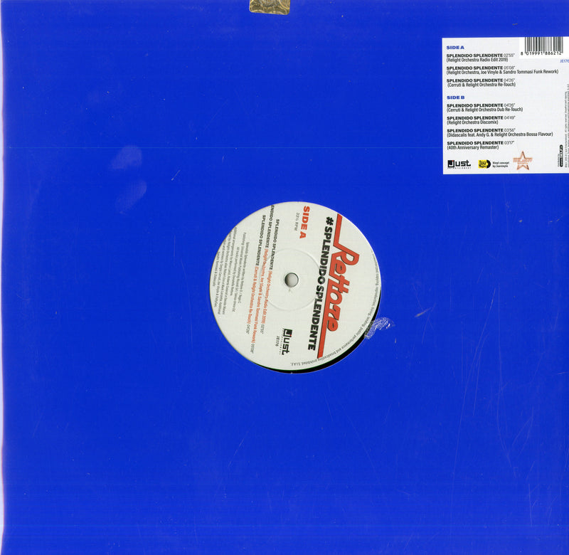 Rettore - Splendido Splendente (40Th Anniversary) (Mix) Lp 8019991886212