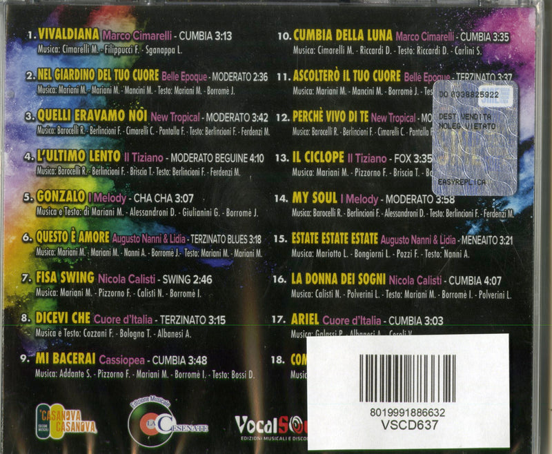 Compilation - Ballroom The New Compilation Vol.1 Cd 8019991886632