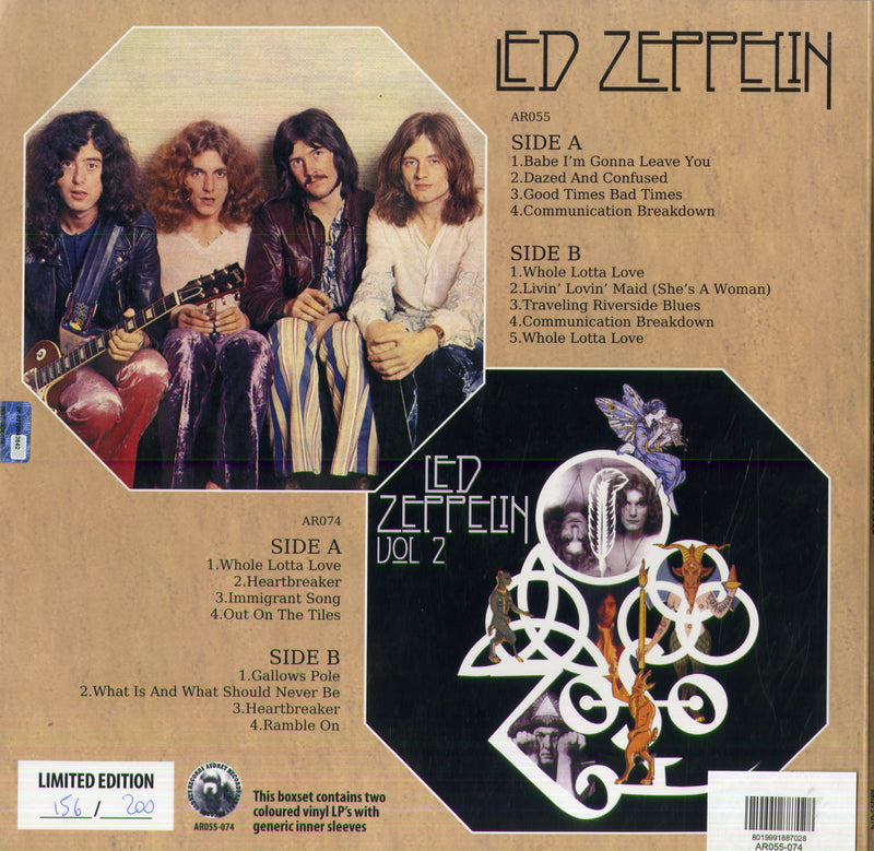 Led Zeppelin - Collection (Limited Edt.) (Indie Exclusive) Lp 8019991887028