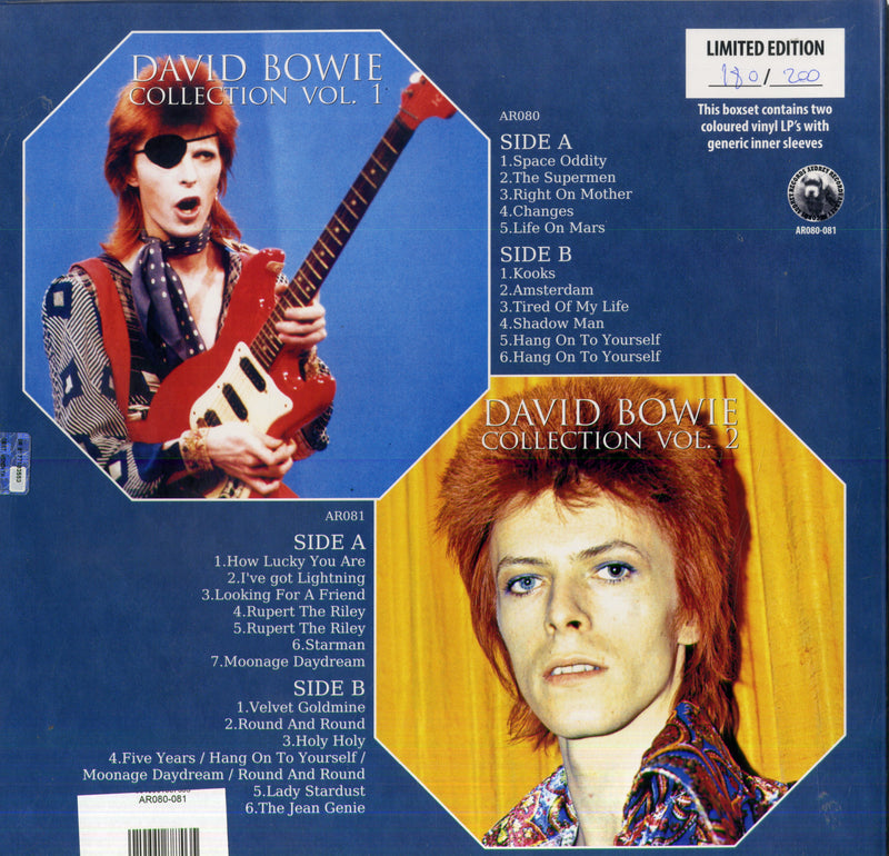 Bowie David - Collection (Limited Edt.) (Indie Exclusive) Lp 8019991887035