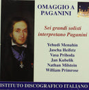 Menhuin,Heifetz,Prih - Sei Grandi Solisti Interpretano Pag Cd 8021945000131