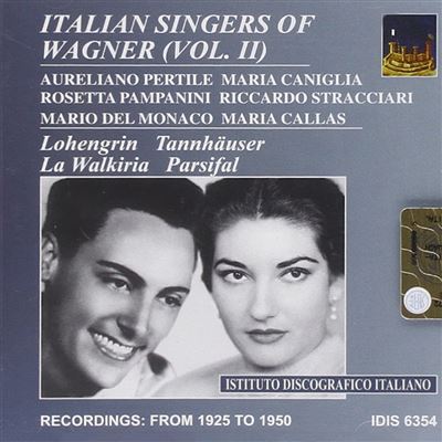 Wagner - Famosi Cantanti Italiani Vol.2 Cd 8021945000629