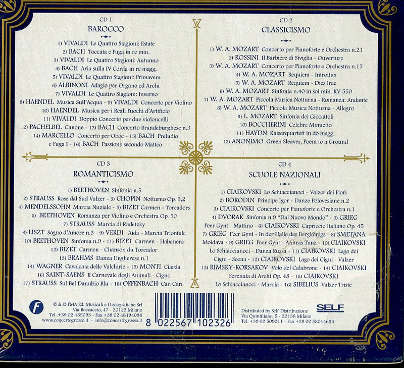 Compilation - Concerto Grosso Cd 8022567102326