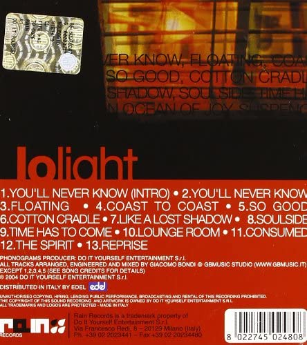 Lolight - Time Has To Come CD 8022745024808