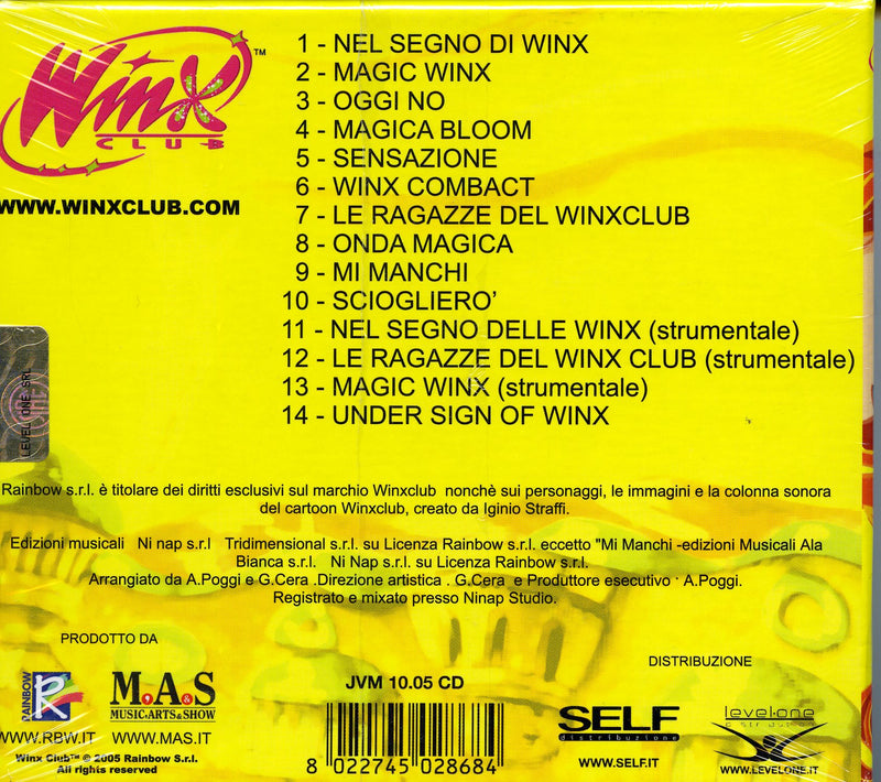 Compilation - Winx Club CD 8022745028684