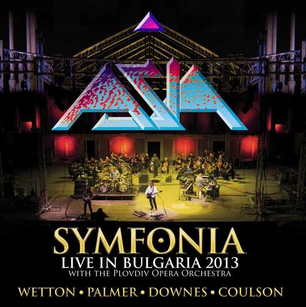 Asia - Symfonia. Live In Bulgaria 2013 (2Cd+Dvd) CD 8024391071540