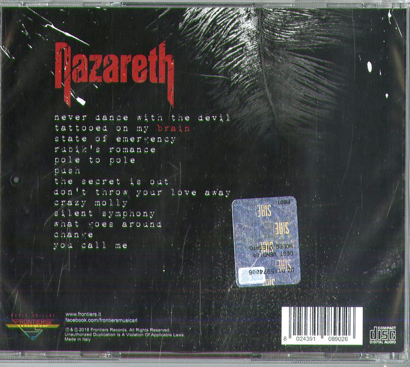 Nazareth - Tattoed On My Brain Cd 8024391089026