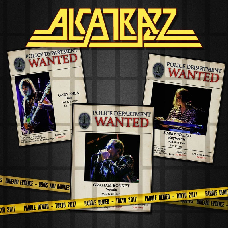 Alcatrazz - Parole Denied Tokyo 2017 (2Cd+Dvd) Cd 8024391090541