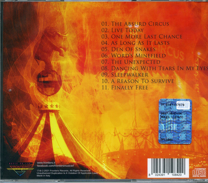 Labyrinth - Welcome To The Absurd Circus Cd 8024391108420