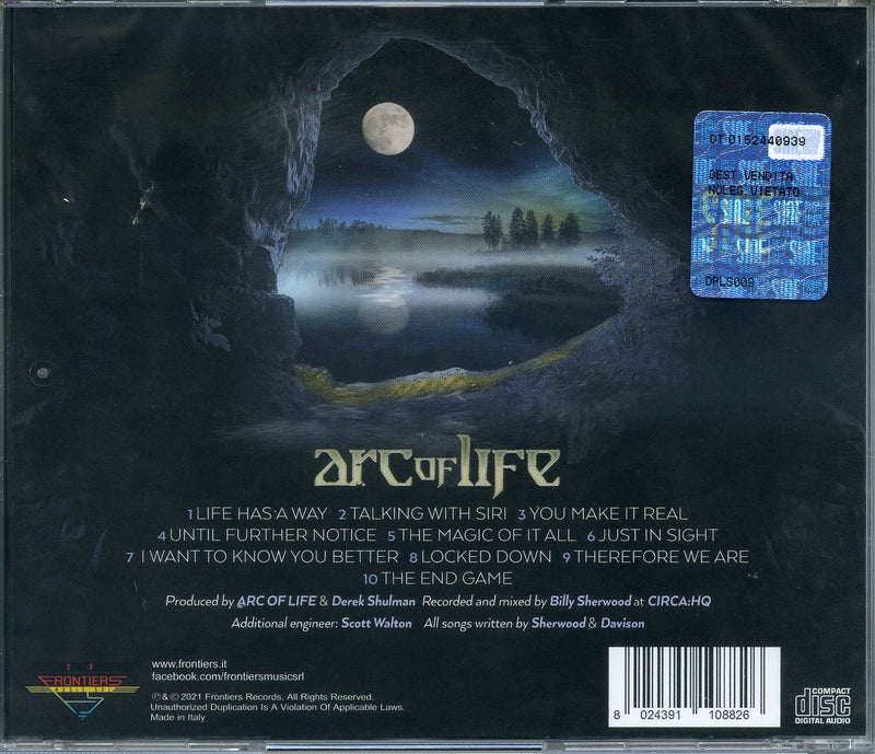 Arc Of Life - Arc Of Life Cd 8024391108826