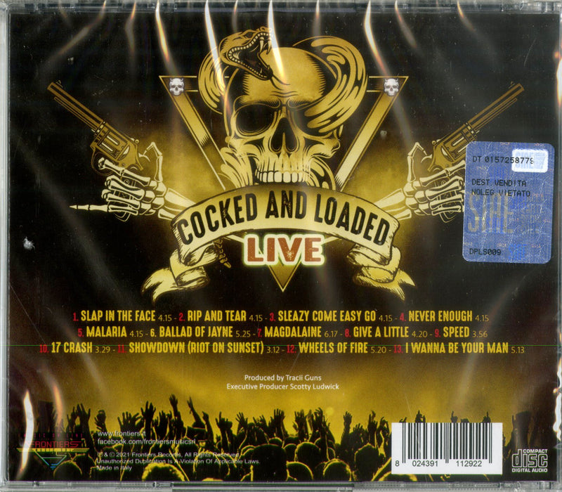 L.A. Guns - Cocked And Loaded Live Cd 8024391112922