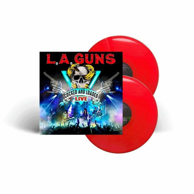 L.A.Guns - Cocked And Loaded Live (Red Vinyl) Lp 8024391112939