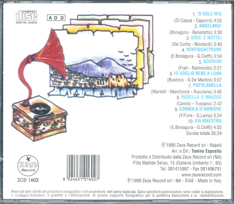 Pane Tullio - Tullio Pane Vol.2 Cd 8024631016027