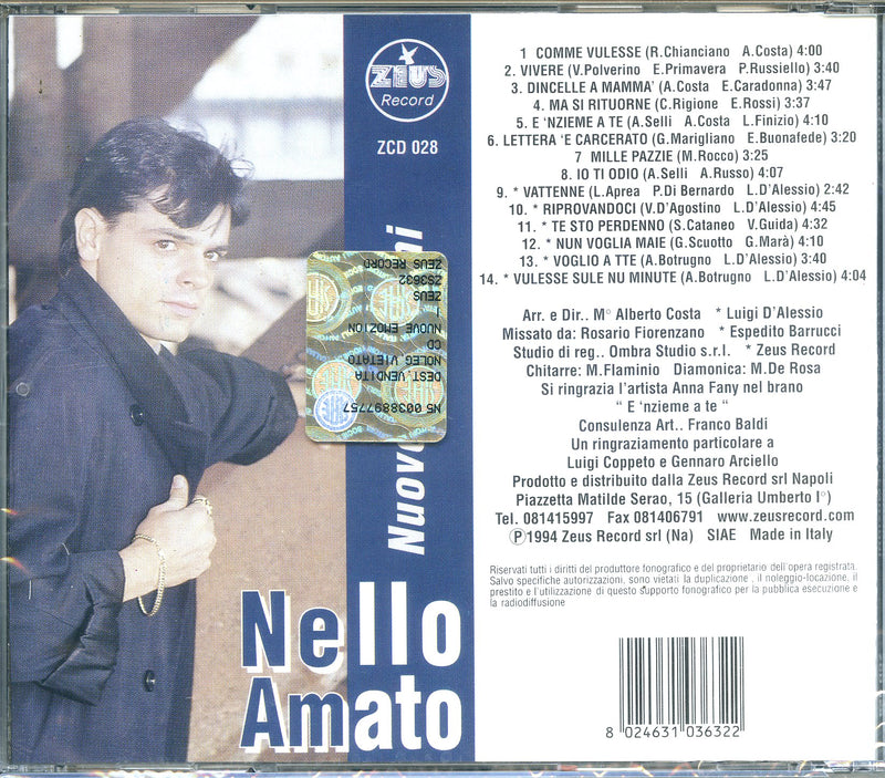 Amato Nello - Nuove Emozioni Cd 8024631036322