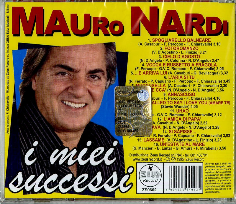 Nardi Mauro - I Miei Successi Cd 8024631040527