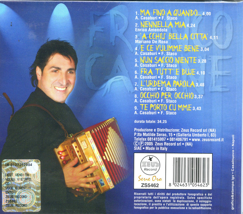 Calone Franco - Voce E Sentimento Cd 8024631054623