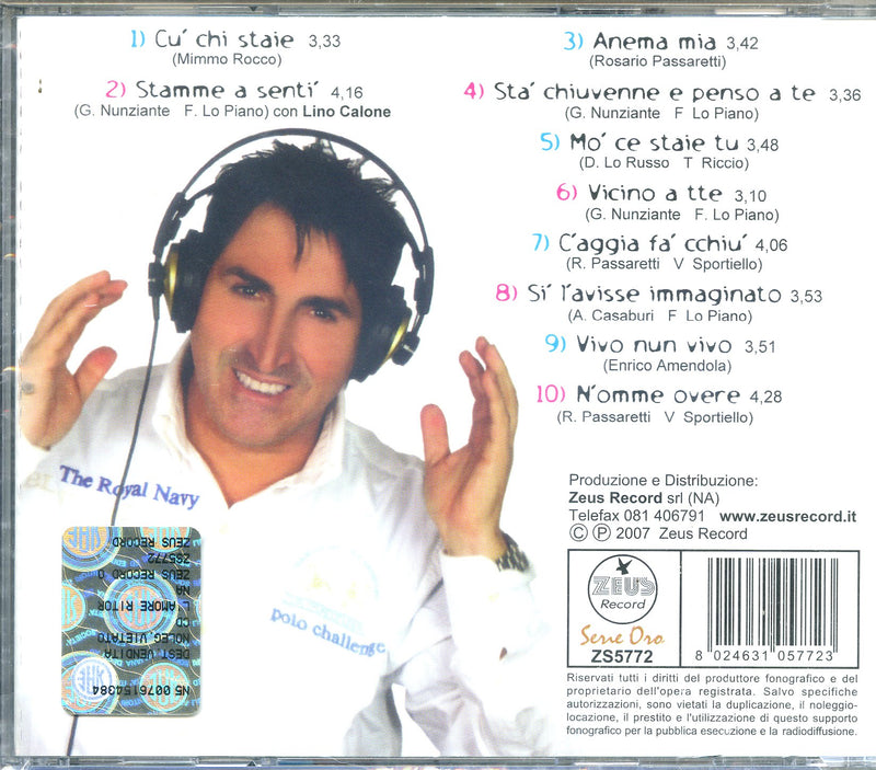 Calone Franco - L'Amore Ritorna Cd 8024631057723