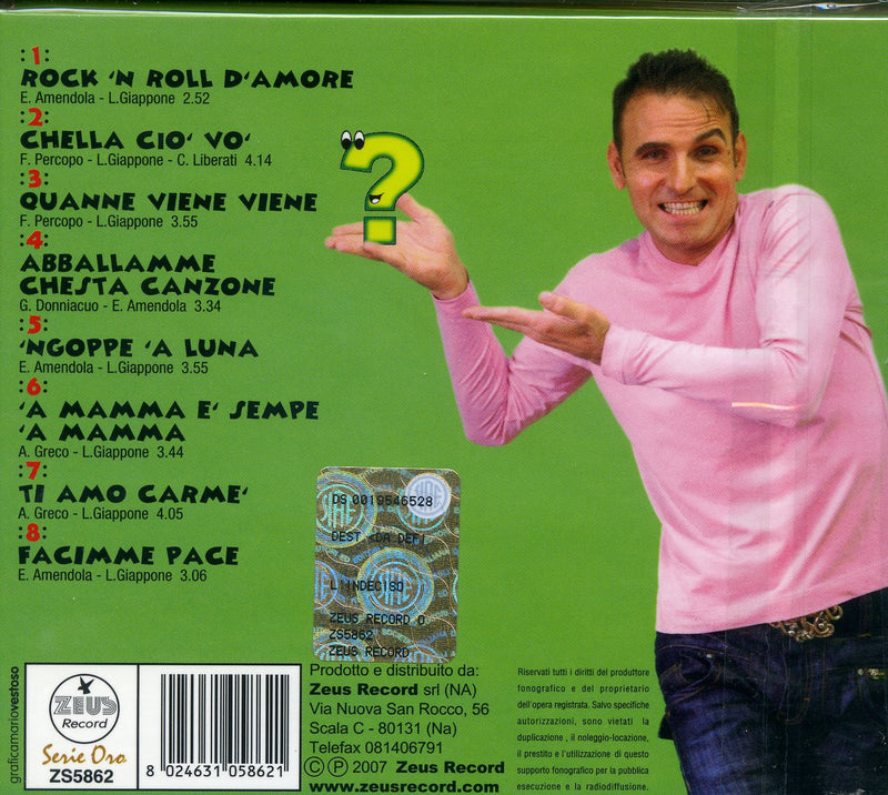 Dany Mimmo - L'Indeciso Cd 8024631058621