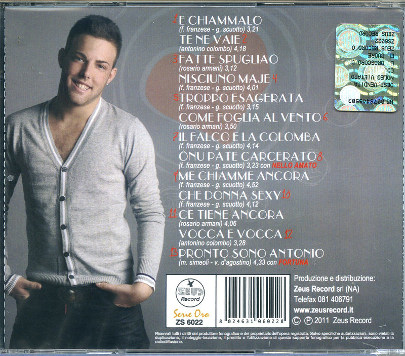 Anthony - L'Oroscopo Del Cuore CD 8024631060228