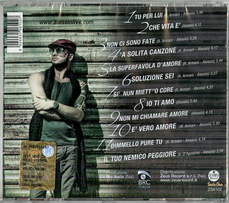 Alessio - Soluzione Sei Cd 8024631061027