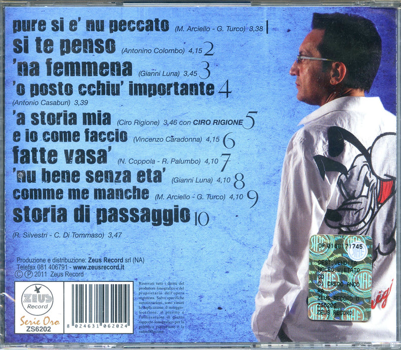 Marciano Tony - Ci Credo Ancora Cd 8024631062024