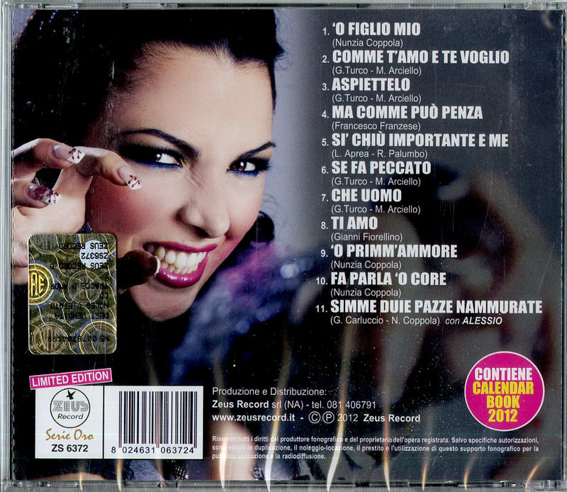 Nancy - Tracce D'Amore Cd 8024631063724