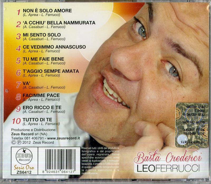 Ferrucci Leo - Basta Crederci Cd 8024631064127