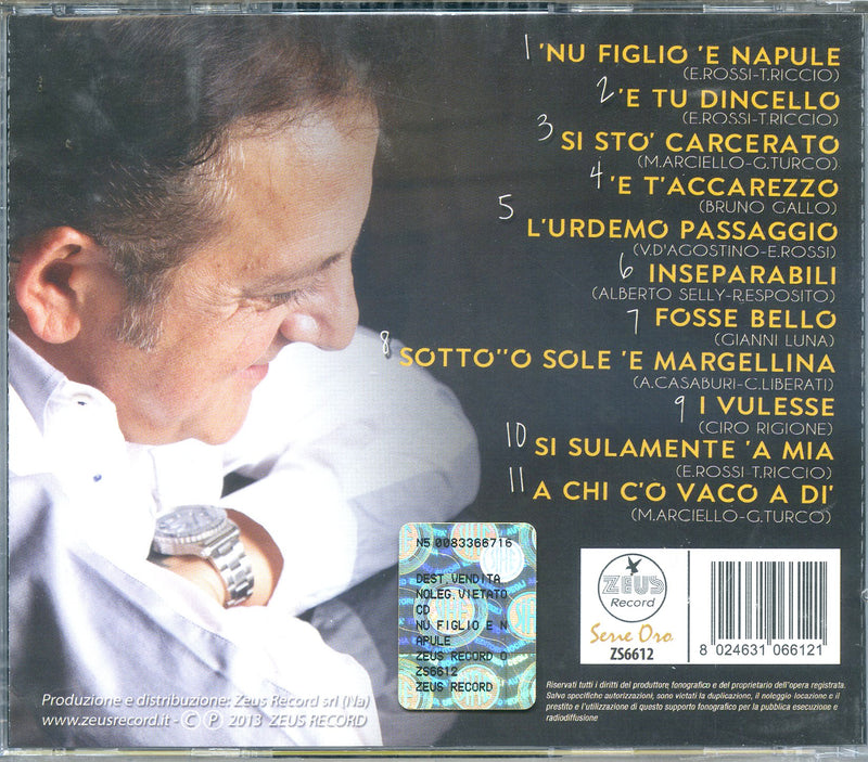 Riccio Tommy - Nu Figlio E Napule Cd 8024631066121