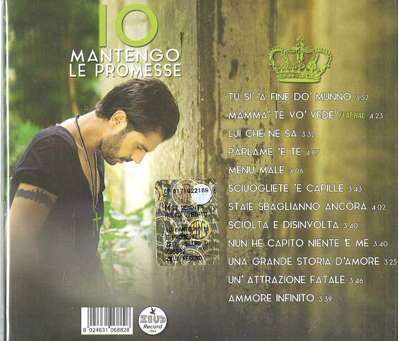 Fiorellino Gianni - Io Mantengo Le Promesse CD 8024631068828