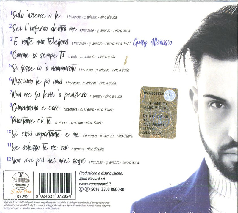 D'Auria Nino - Da Cuore A Cuore Cd 8024631072924