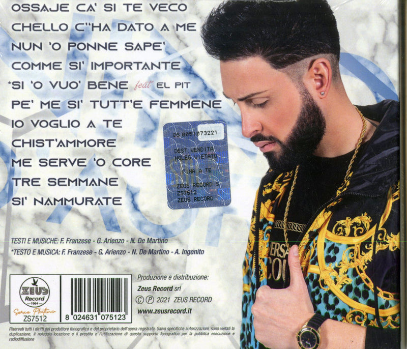 D'Auria Nino - ...Fino A Te Cd 8024631075123