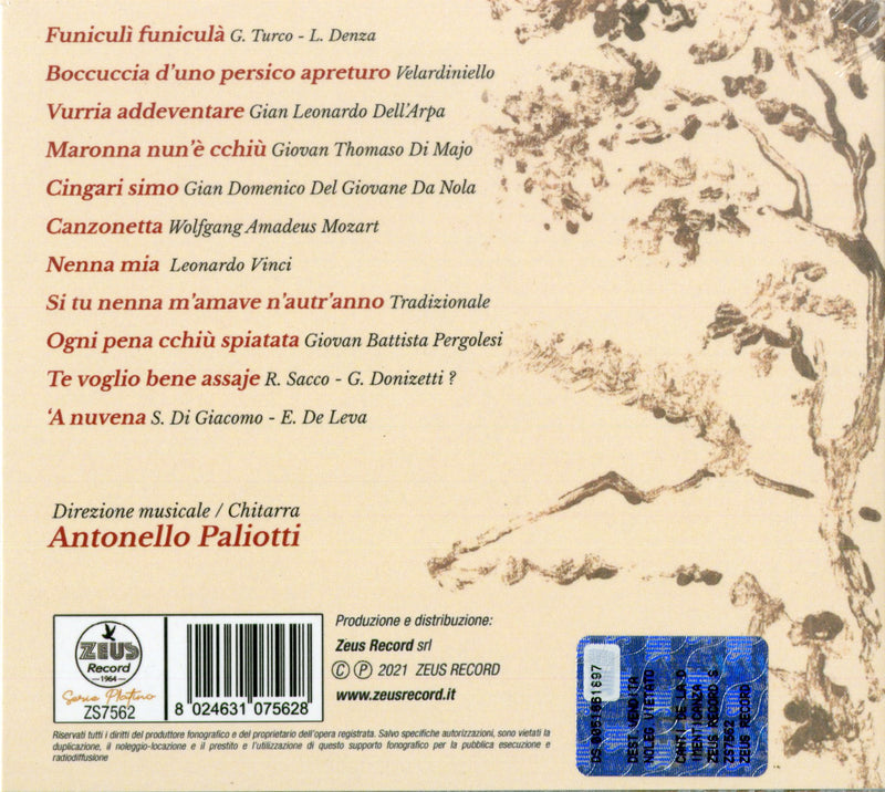 De Simone Roberto & Converso Raffaello - Canti De La Dimenticanza Cd 8024631075628