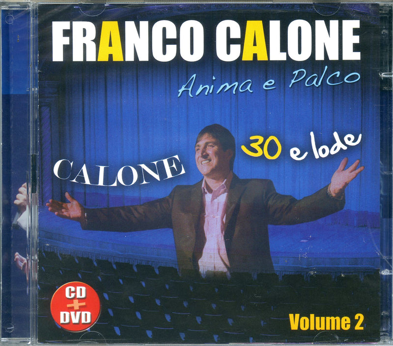 Calone Franco - Anima E Palco Vol.2(Cd+Dvd) Cd 8024631280008