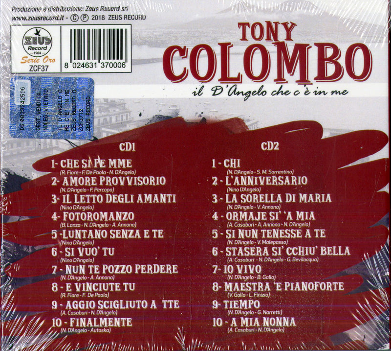 Colombo Tony - Il D'Angelo Che C'E' In Me Cd 8024631370006