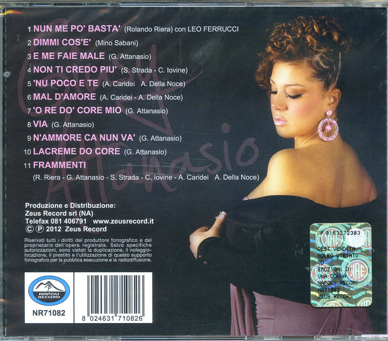 Attanasio G. - Emozioni Di Una Donna Cd 8024631710826