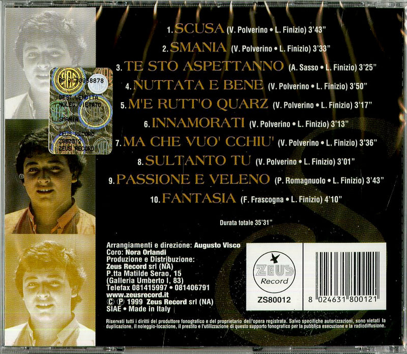 Finizio Gigi - Smania Cd 8024631800121