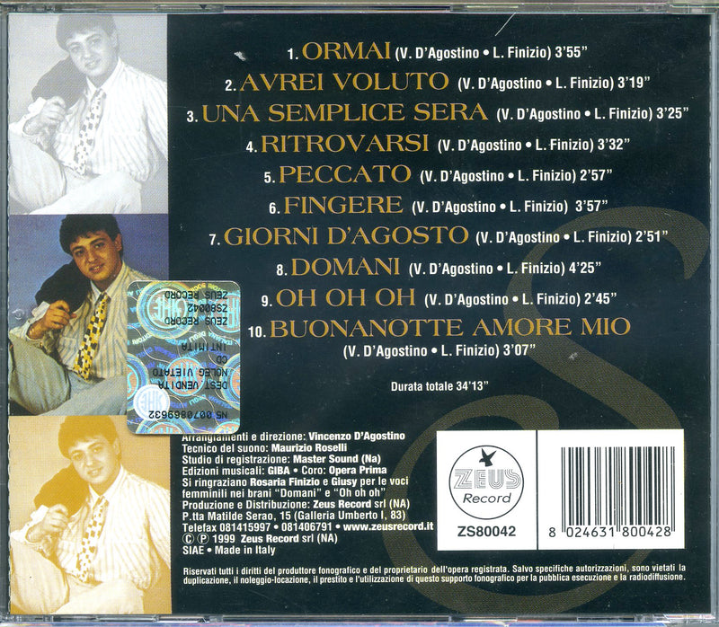 Finizio Gigi - Intimita' Cd 8024631800428