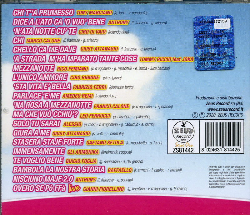 Compilation - Napoli Pop Vol.5 Cd 8024631814425