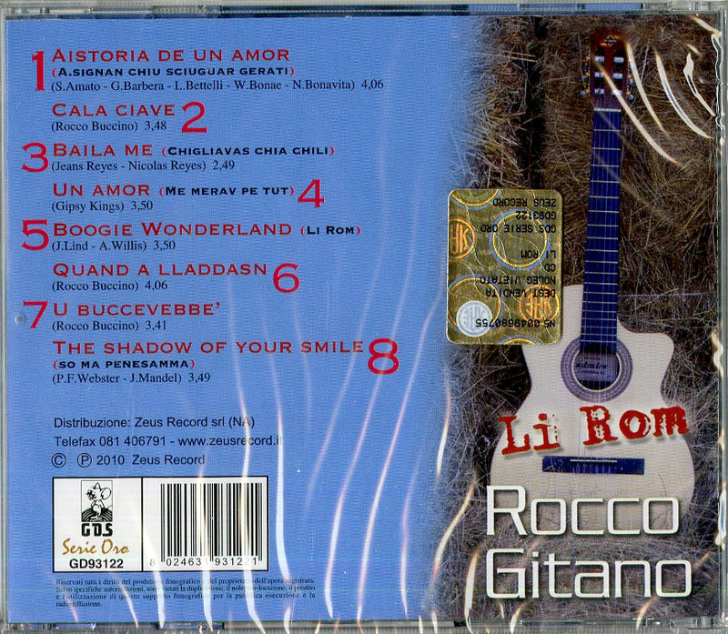 Gitano Rocco - Li Rom Cd 8024631931221
