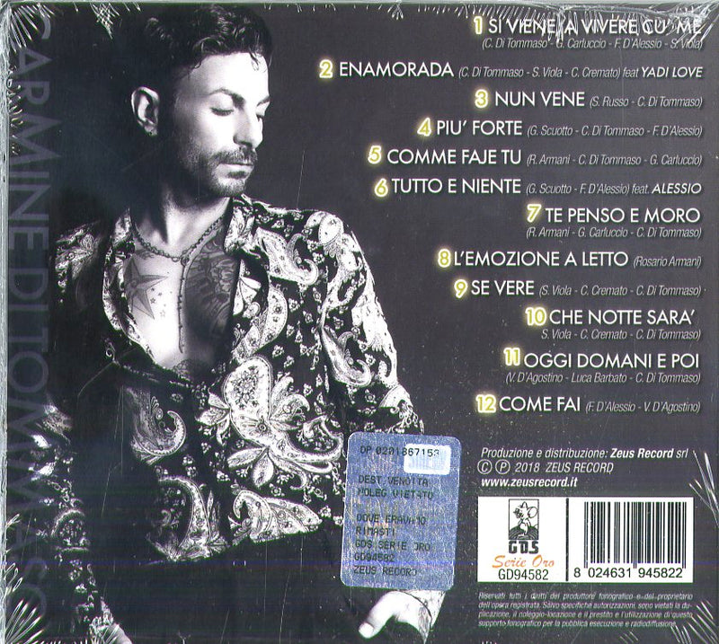 Di Tommaso Carmine - #Dove Eravamo Rimasti# Cd 8024631945822