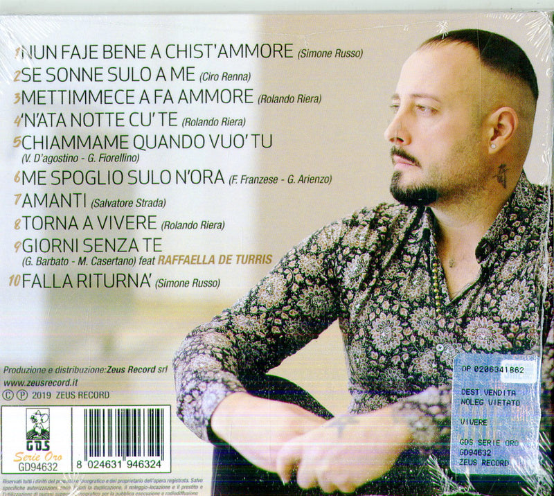 Di Vaio Ciro - Vivere Cd 8024631946324