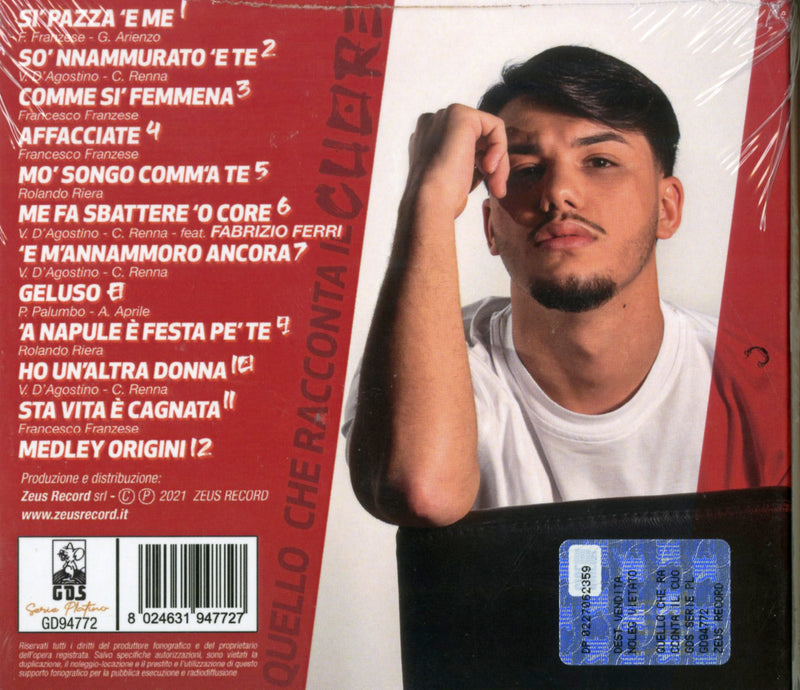 Setola Gaetano - Quello Che Racconta Il Cuore (Digipack) Cd 8024631947727